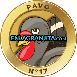 Imagen animalito Pavo de La Granjita