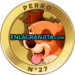 Animalito Perro utilizado en los resultados de los sorteos de la Lotería La Granjita