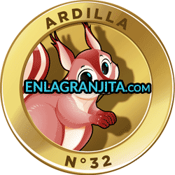 Imagen animalito Ardilla de La Granjita